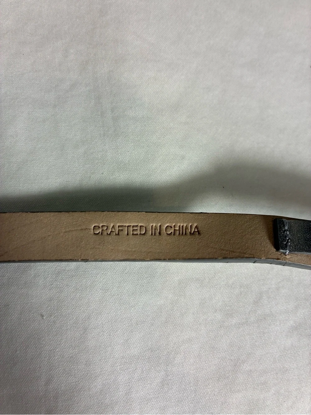 Cole Haan Womens Belt Sz L/XL Metallic Silver Bow Belt cute